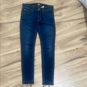 Hudson Krista Crop Skinny with rolled hem